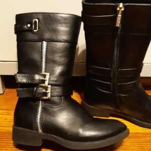 Reaction Kenneth Cole black leather boot